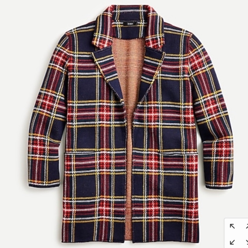 NWT J.crew sweater blazer
